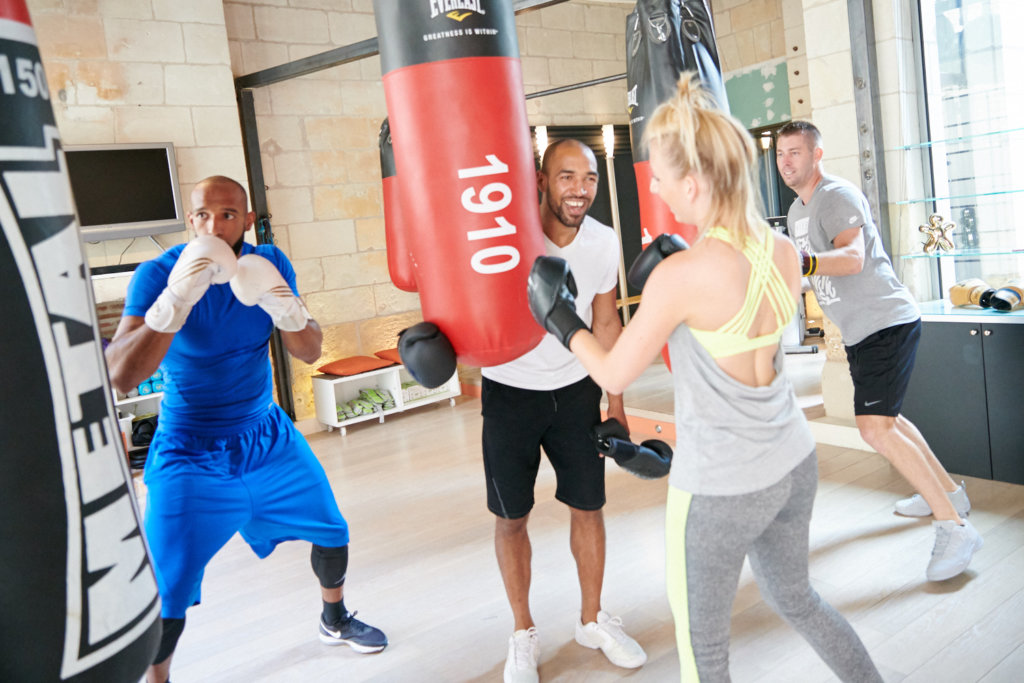 Boxe training chez centre one a tours